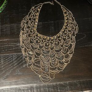 Nakamol Gold Bib Necklace